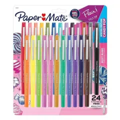 Marcador 24 Col. Candy Pop Flair Paper Mate
