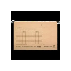 Carpeta Colgante Plastico Negro Kraft Buho