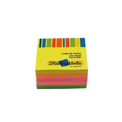 Nota Adhesiva Stick & Write 76X76 400 Hojas 5 Col.