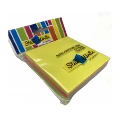 Nota Adhesiva 76X76 150 Hojas 3 Colores Stick & Write