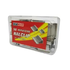 Magic Clips 4.8 Mm 50 Unidades. Plateado Selloffice