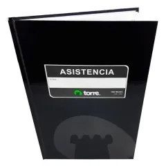 Libro Asistencia 100 Hojas Torre