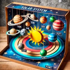 Sistema Solar 10 Unidades. Art And Craft