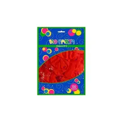 Globos Rojo N°9 50Und. Big Party