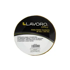 Cinta Adhesiva Doble Contacto 25X50 Mts Lavoro