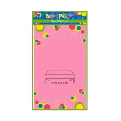 Mantel Plastico Rosado 137X274 Cm Big Party