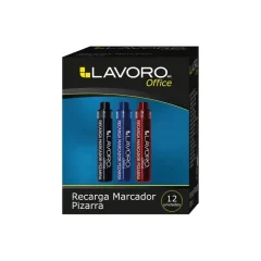 Marcador Azul Pizarra Recarg. Lavoro