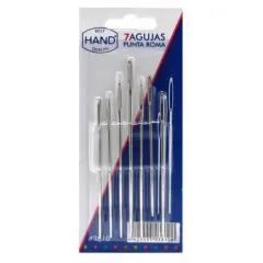 Agujas Metalica 7 Unidades. Hand