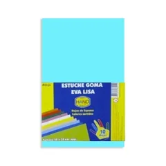 Set Goma Eva 20X30 Metalica Celeste 10Und. Starpaper