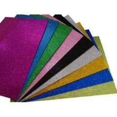 Set Goma Eva 20X30 Metalica Rosada 10Und. Starpaper