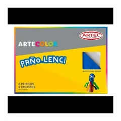 Estuche Paño Lenci 6 Pliegos Artel