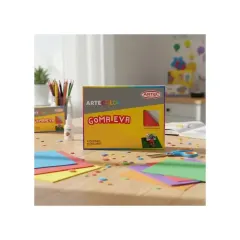Estuche Goma Eva 6 Pliegos Artel