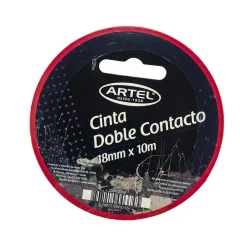 Cinta Adhesiva Doble Contacto 18X10 Mt Artel