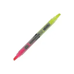 Destacador Bicolor Amarillo/Rosado Artel