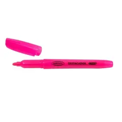 Destacador Lapiz Cuerpo Fino Rosado Artel