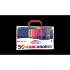 Marcador 50 Unidades. Estuche Artel