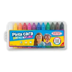 Pinta Cara 12 Col. Artel