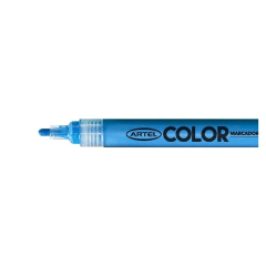 Marcador Acrilico 2 Mm Azul Artel