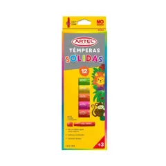 Tempera 12 Col. Solida Artel