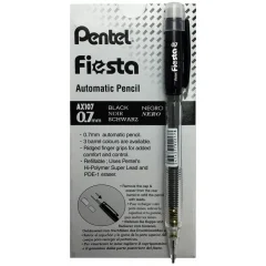 Portamina 0.7 Mm Fiesta Negro Pentel