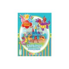 Libro Castillos Y Dragones Col.Todos A Pintar - Mundicrom