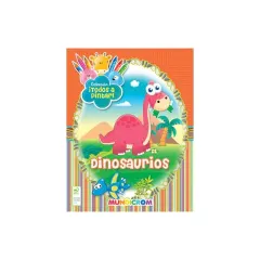 Libro Dinosaurios Col. Todos A Pintar - Mundicrom