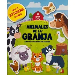 Libro Stickers Animales De La Granja