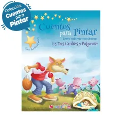Libro Los Tres Cerditos Y Pulgarcitos Col.Cuentos Para Pintar