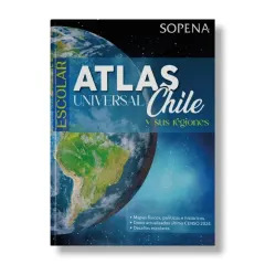 Atlas Escolar Universal Chile Y Sus Regiones Sopena