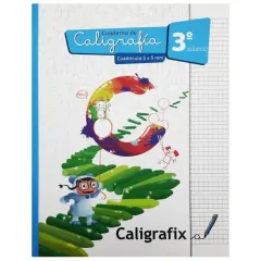 Cuaderno Cuadricula 3°Basico Caligrafix