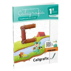 Cuaderno Cuadricula 1°Basico 2°Semestre Caligrafix