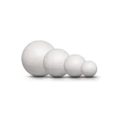 Esfera Plumavit 1 Cm 4 Unidades. Kindermix