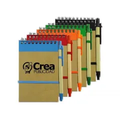 Libreta Ecologica + Lapiz Pasta