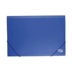 Carpeta Con Elastico Plastica Oficio Azul Adix
