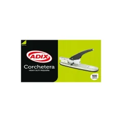 Corchetera 100 Hojas Metalica Heavy Duty Adix