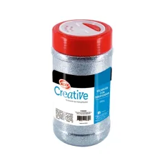 Escarcha Dosificador Plateado 250 Grs Adix