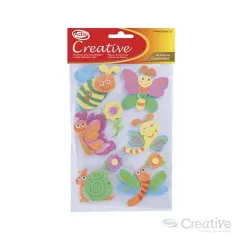 Stickers Goma Eva Insecto Surtido Creative