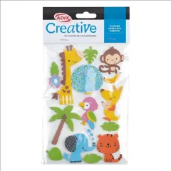 Stickers Goma Eva Sabana Creative