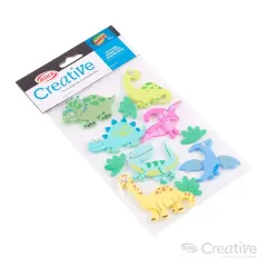 Stickers Goma Eva Dinosaurio Creative