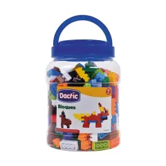 Balde Bloque Pequeño 300 Pzs Dactic