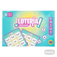 Juego Loteria De Multiplicacion Dactic