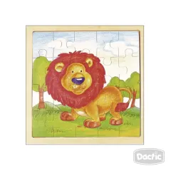 Puzzle Leon Madera Dactic