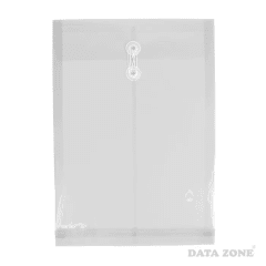 Sobre Portadocumentos Con Amarra Transparente Data Zone