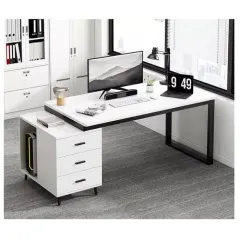 Mueble Escritorio 2 Cajones 140 X 75 X 60 Cm