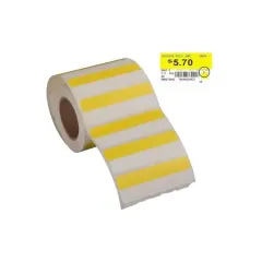 Etiqueta Punta Precio Amarillo 10 Unidades. Jm Import