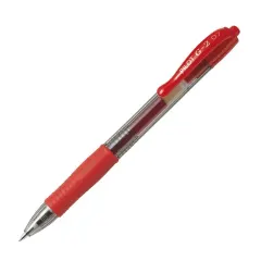Boligrafo Tinta Gel 0.7 Mm G-2 Retractil Rojo Pilot