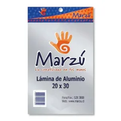 Lamina Aluminio 20X30 Marzu
