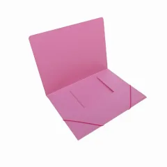 Carpeta Con Elastico Cartera Oficio Rosa Data Zone