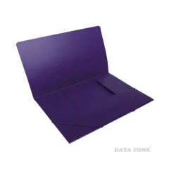 Carpeta Con Elastico Cartera Oficio Violeta Data Zone