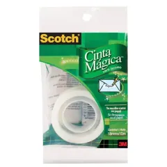 Cinta Adhesiva Magica Transparente 18X10 Mts 3M